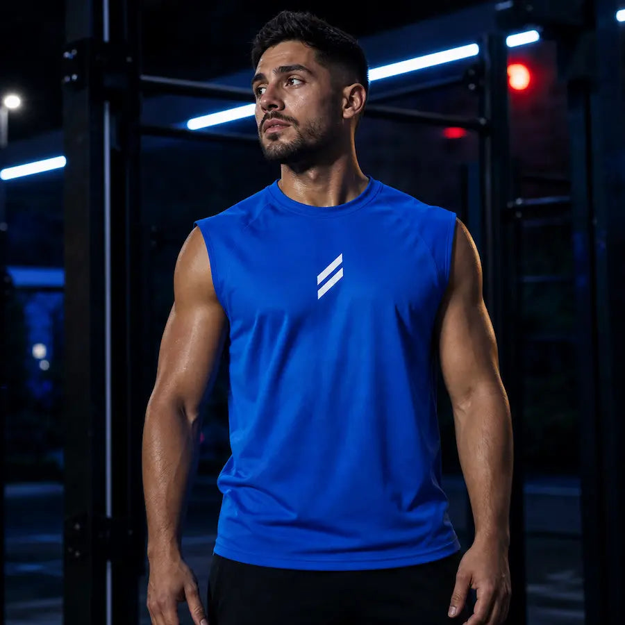 Camisilla Active Dry Fit azul rey