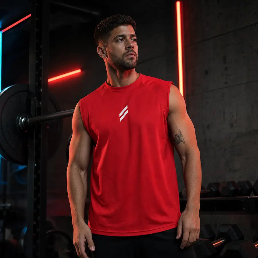 Camisilla Active Dry Fit roja